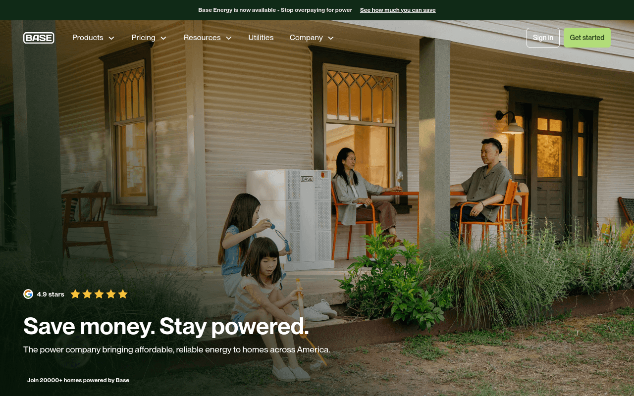 Base Power Company website