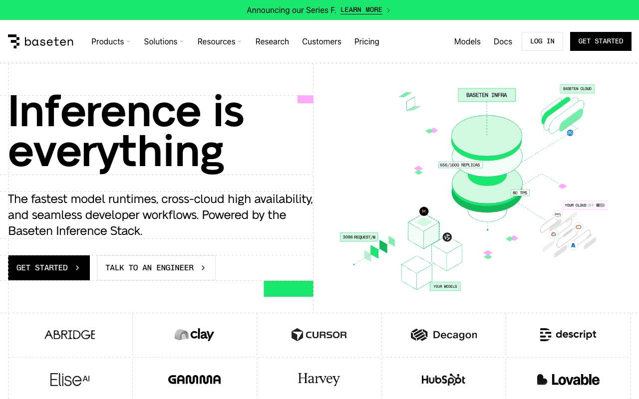 Baseten website