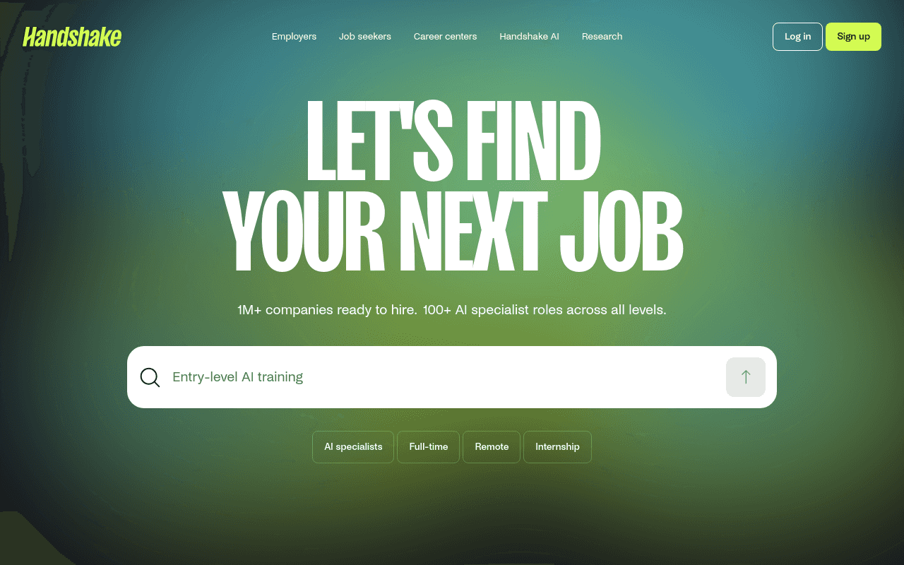 Handshake website