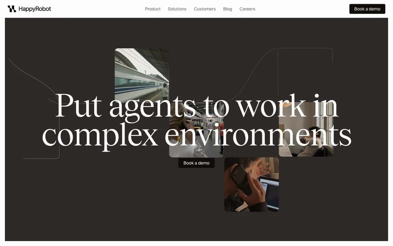 Happyrobot Inc. website