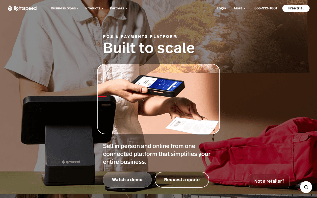 Lightspeed Commerce, Inc. website