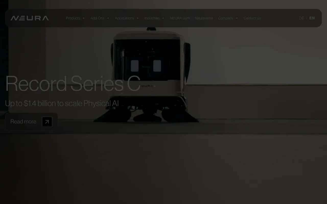 Neura Robotics website