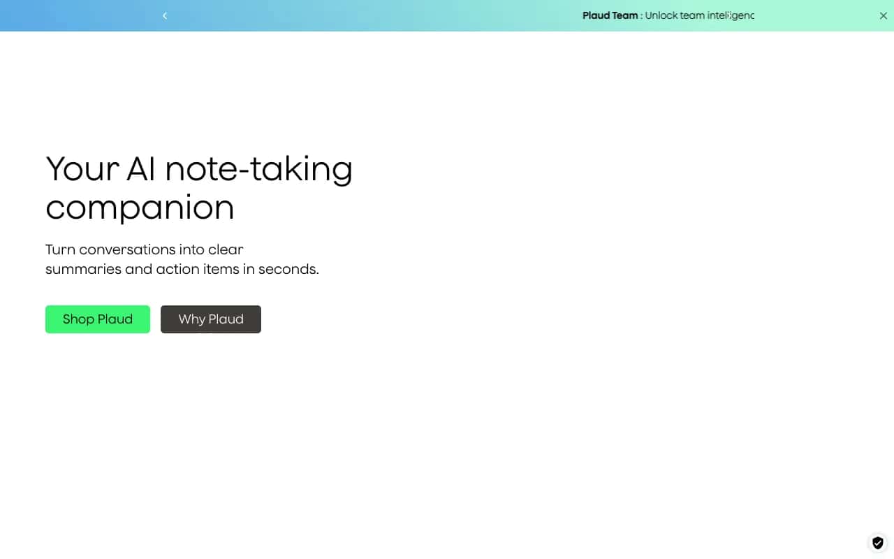 Plaud website