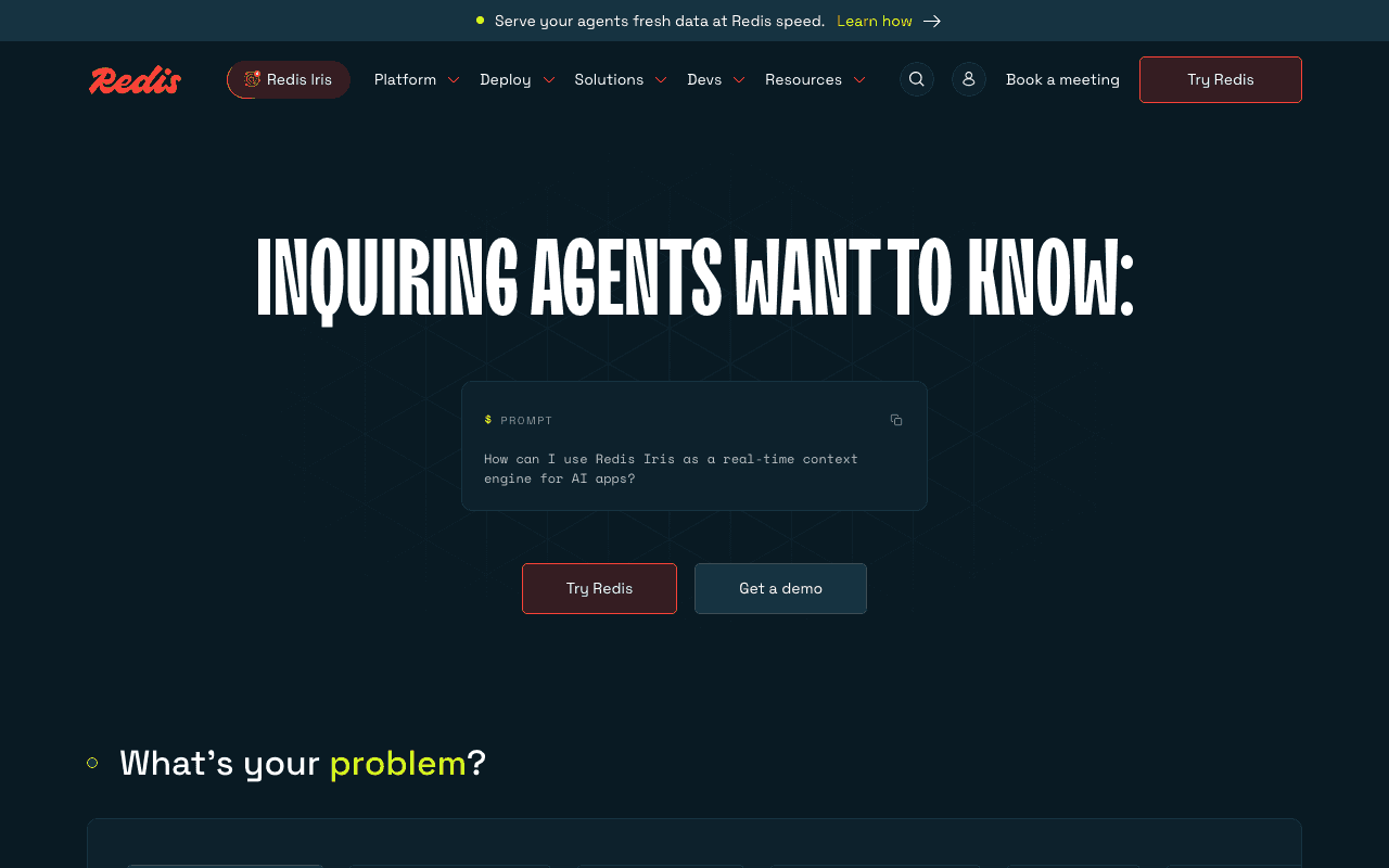 Redis website