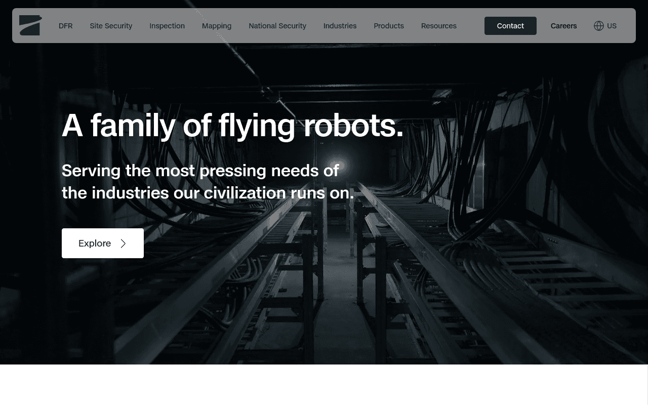 Skydio website