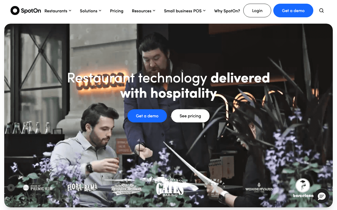 SpotOn website