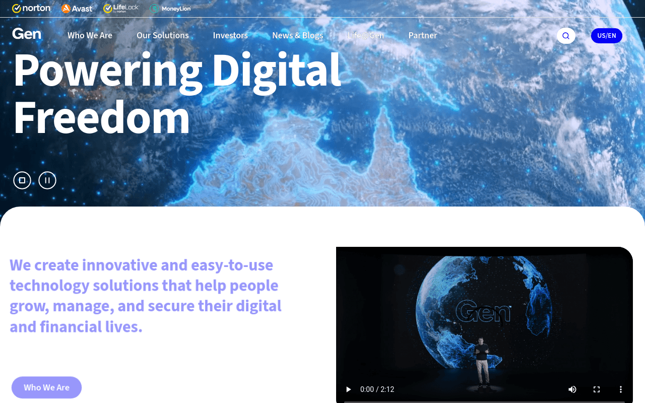 Gen Digital Inc. website