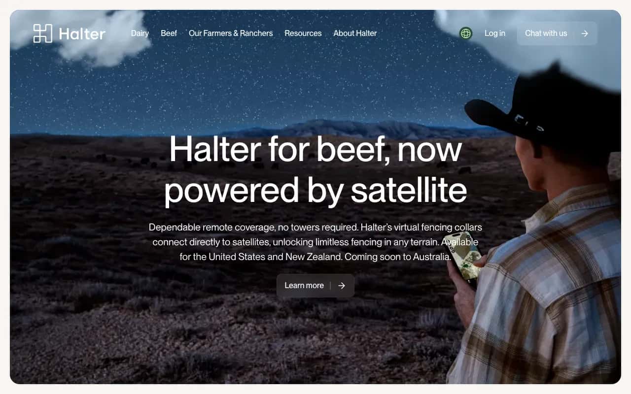Halter website