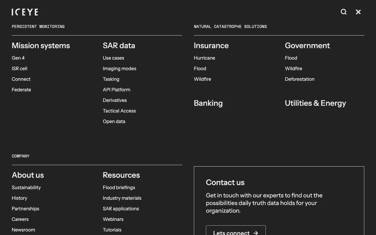 ICEYE website