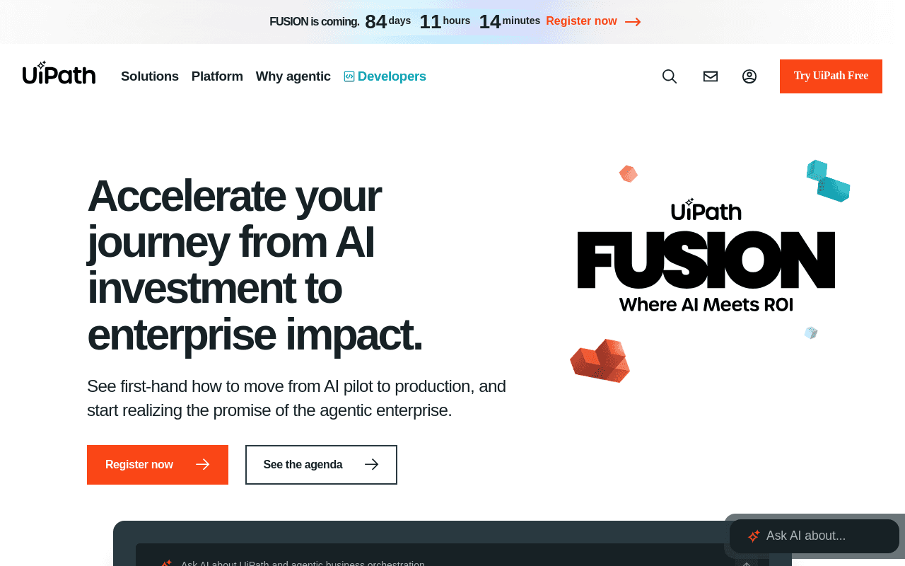 UiPath website